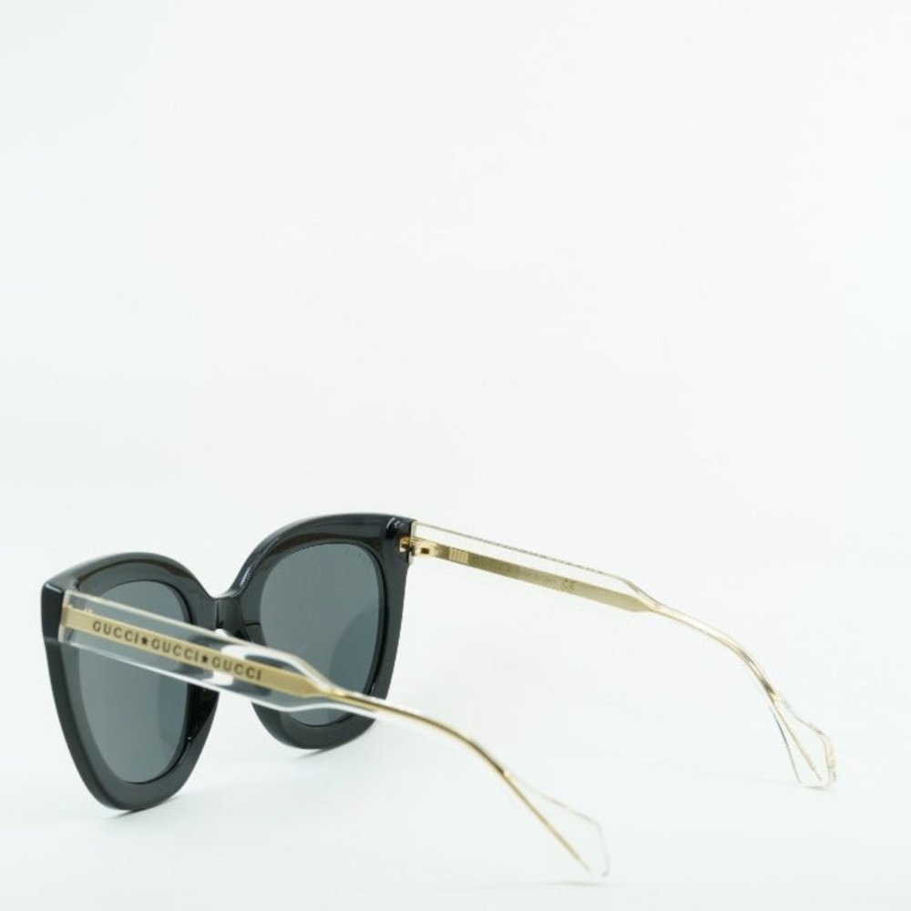 FINAL PRICE NEW GUCCI GG0564SN 001 GREY BLACK SUNGLASSES - Picture 5 of 9
